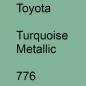 Preview: Toyota, Turquoise Metallic, 776.